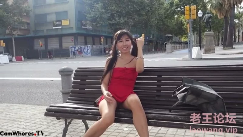 Littlesubgirl Asian Squirter Soaks Public Bench_Moment.jpg